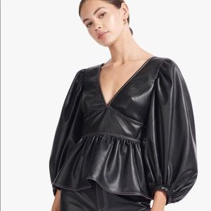 Luna Top Vegan Leather